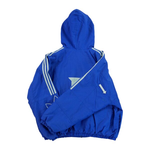 Blouson homme manches longues bleu Adidas Col Montant Equipe Duke QWE2409