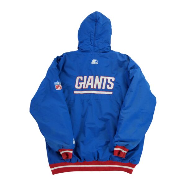 Blouson homme manches longues bleu Starter Col Rond Equipe New York Giants QWE2417