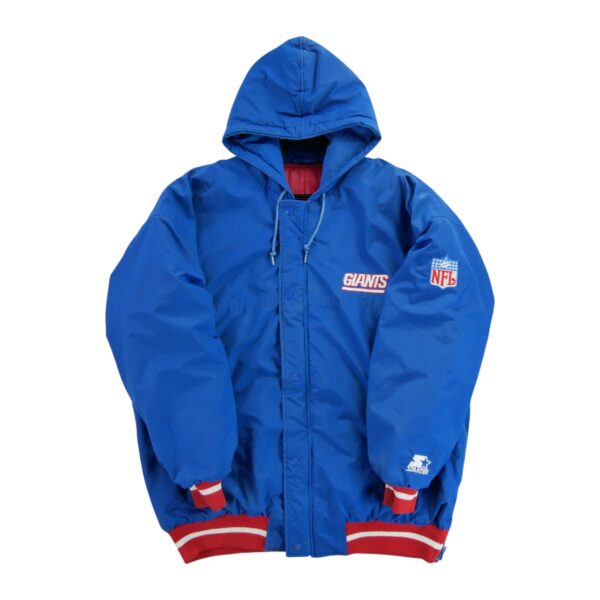 Blouson homme manches longues bleu Starter Col Rond Equipe New York Giants QWE2417