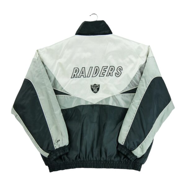 Blouson homme manches longues noir Pro Player Col Montant Equipe Las Vegas Raiders QWE2193