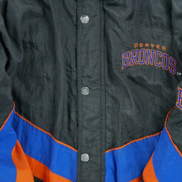 Blouson homme manches longues noir Starter Col Montant Equipe Denver Broncos QWE2147