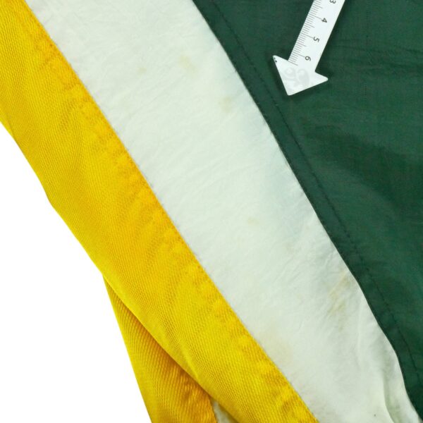 Blouson homme manches longues vert Logo 7 Col Montant Equipe Green Bay Packers QWE2405