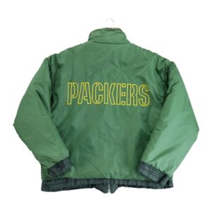 Blouson homme manches longues vert Pro Player Col Montant Equipe Green Bay Packers QWE2322