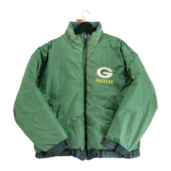 Blouson homme manches longues vert Pro Player Col Montant Equipe Green Bay Packers QWE2322