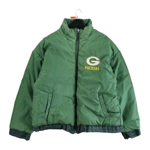 Blouson homme manches longues vert Pro Player Col Montant Equipe Green Bay Packers QWE2322