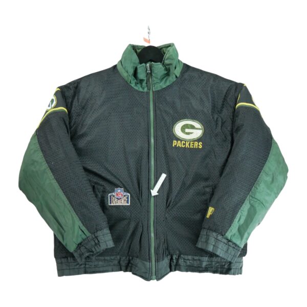 Blouson homme manches longues vert Pro Player Col Montant Equipe Green Bay Packers QWE2322