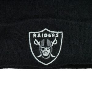 Bonnet enfant noir NFL Team Apparel Equipe Las Vegas Raiders QWE9069