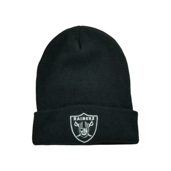 Bonnet enfant noir NFL Team Apparel Equipe Las Vegas Raiders QWE9069