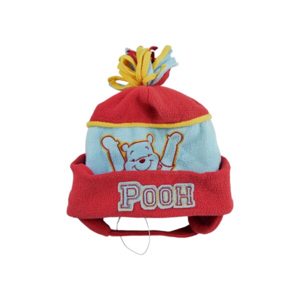 Bonnet enfant rouge Vintage QWE9126