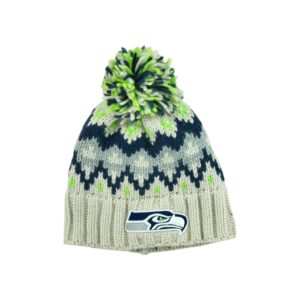 Bonnet femme beige NFL Team Apparel Equipe Philadelphia Eagles QWE9022