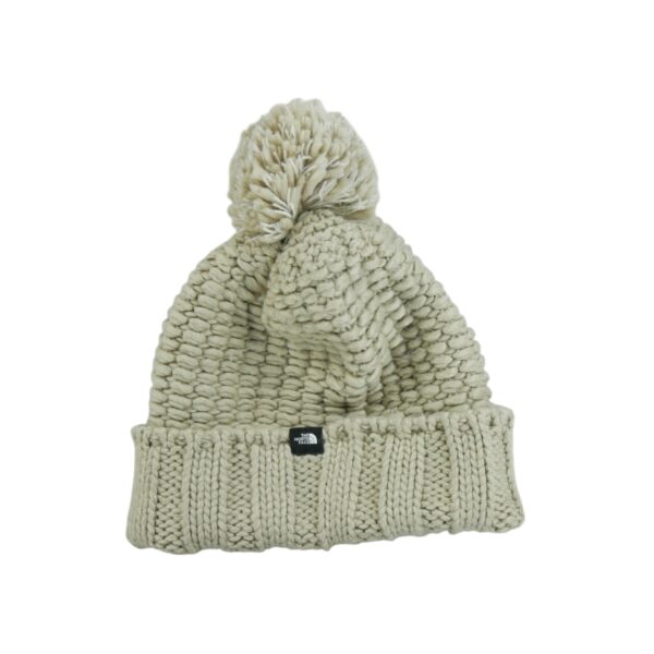 Bonnet femme beige The North Face QWE9098