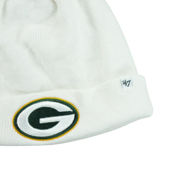 Bonnet homme blanc NFL Equipe Green Bay Packers QWE9047