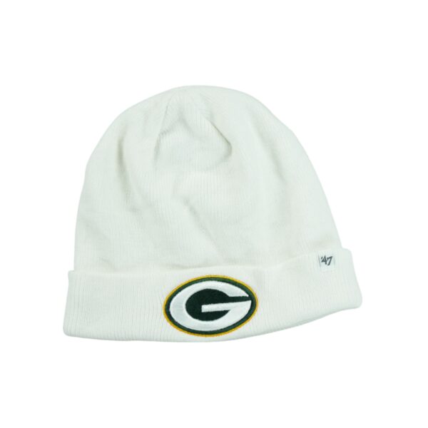 Bonnet homme blanc NFL Equipe Green Bay Packers QWE9047