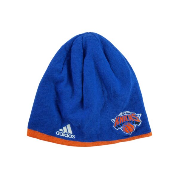 Bonnet homme bleu Adidas Equipe New York Knicks QWE9055