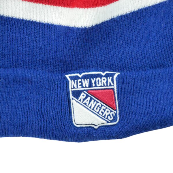 Bonnet homme bleu NHL Equipe New York Rangers QWE9042