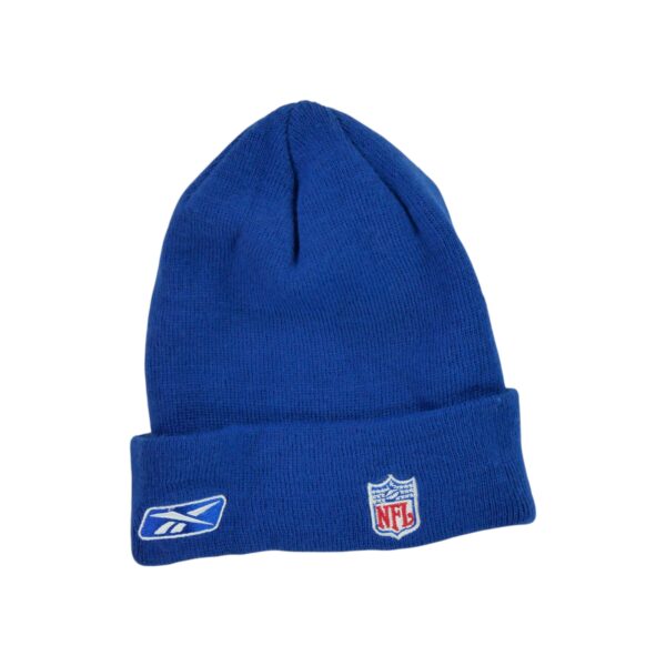 Bonnet homme bleu Reebok Equipe New York Giants QWE9031