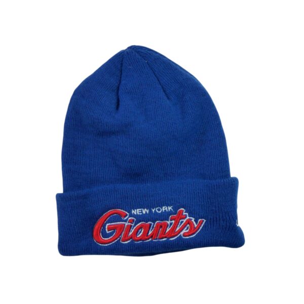 Bonnet homme bleu Reebok Equipe New York Giants QWE9031