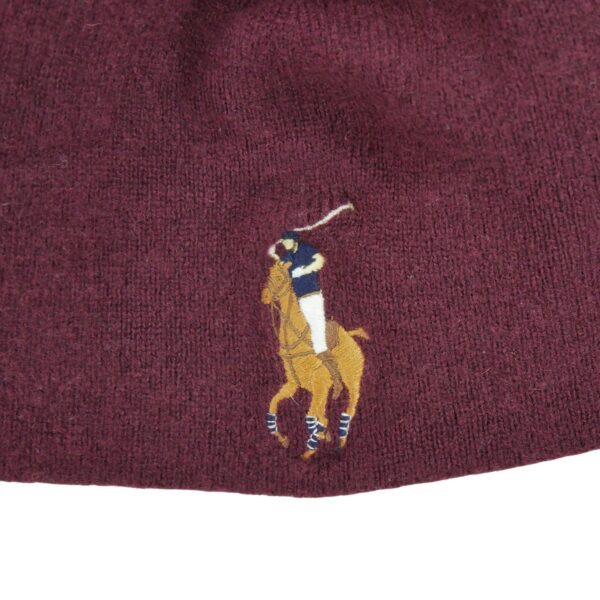 Bonnet homme bordeaux Polo Ralph Lauren QWE9010