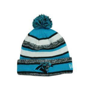 Bonnet homme gris NFL Team Apparel Equipe Carolina Panthers QWE9121