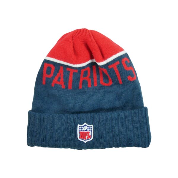 Bonnet homme marine NFL Equipe New England Patriots QWE9049