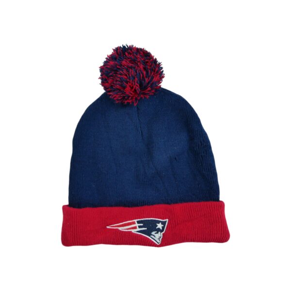 Bonnet homme marine NFL Team Apparel Equipe New England Patriots QWE9135