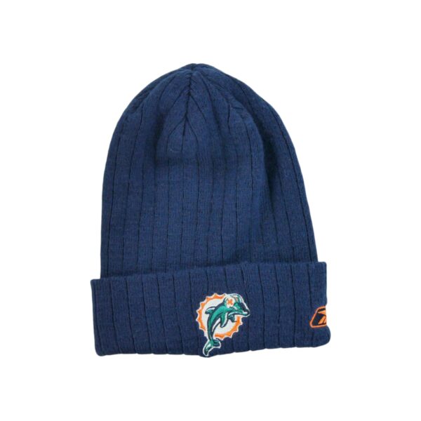 Bonnet homme marine Reebok Equipe Miami Dolphins QWE9029