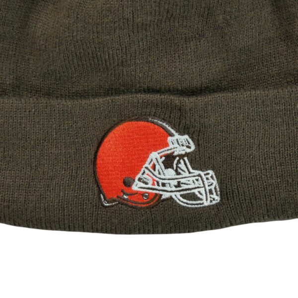 Bonnet homme marron NFL Team Apparel Equipe Cleveland Browns QWE9021