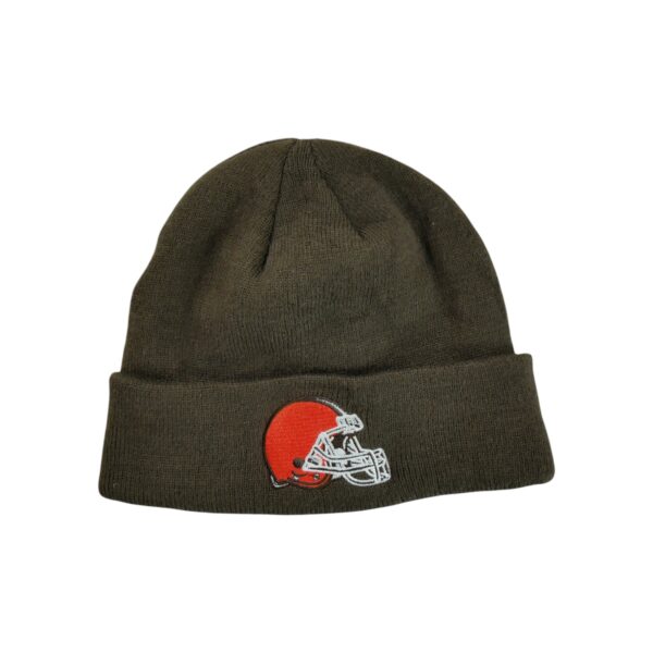 Bonnet homme marron NFL Team Apparel Equipe Cleveland Browns QWE9021