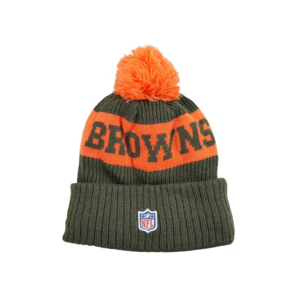 Bonnet homme marron NFL Team Apparel Equipe Cleveland Browns QWE9050