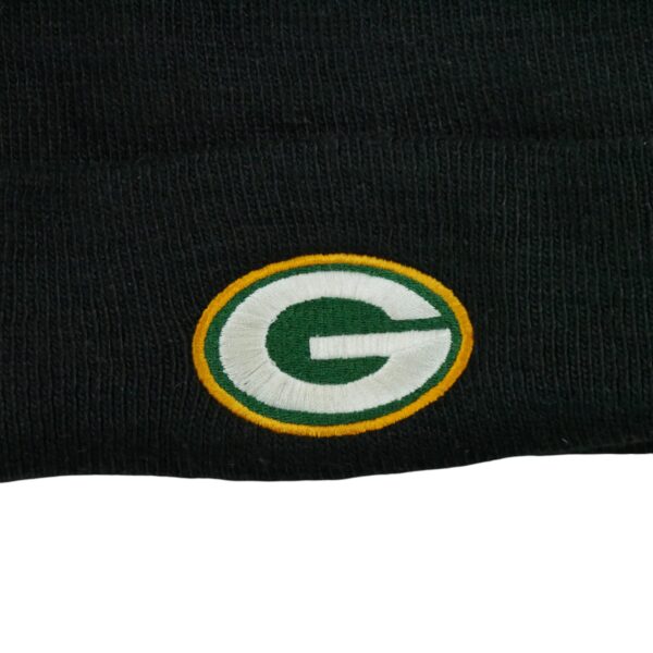 Bonnet homme noir NFL Team Apparel Equipe Green Bay Packers QWE9033