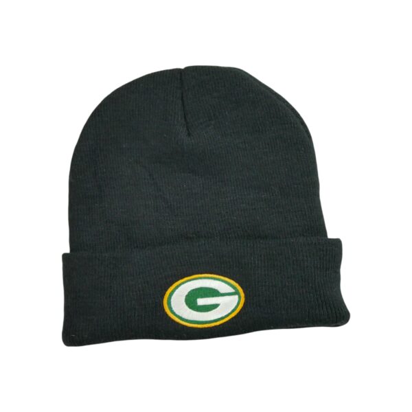 Bonnet homme noir NFL Team Apparel Equipe Green Bay Packers QWE9033