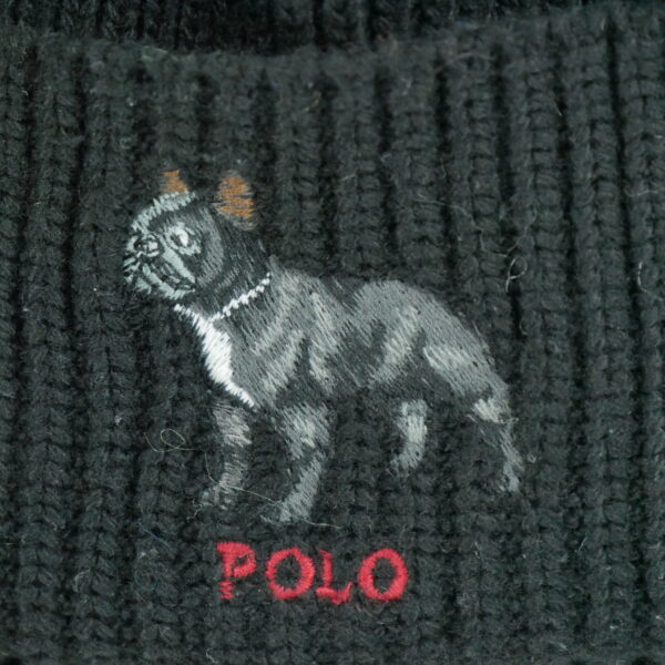 Bonnet homme noir Polo Ralph Lauren QWE9013