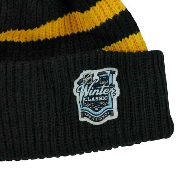 Bonnet homme noir Reebok Equipe Boston Bruins QWE9120