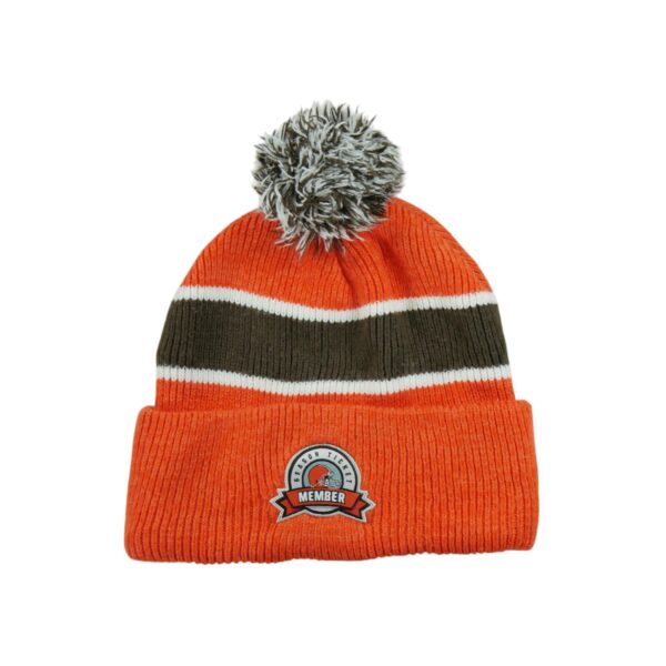 Bonnet homme orange NFL QWE9036