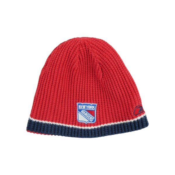 Bonnet homme rouge Reebok Equipe New York Rangers QWE9045