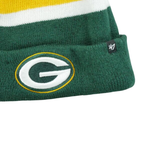 Bonnet homme vert NFL Team Apparel Equipe Green Bay Packers QWE9023