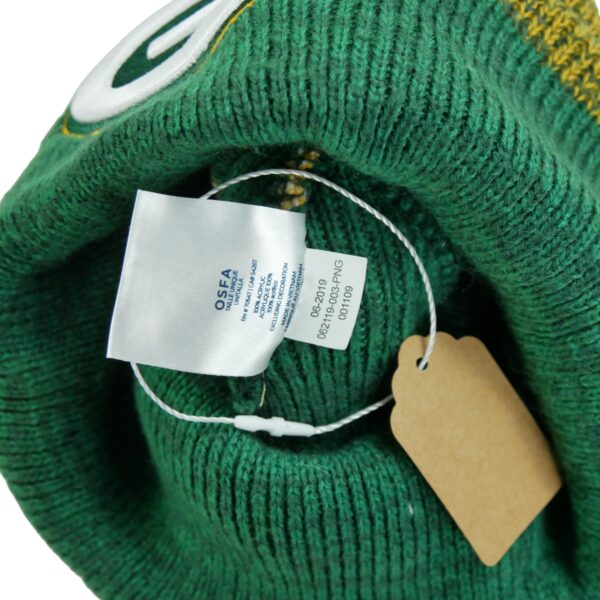 Bonnet homme vert NFL Team Apparel Equipe Green Bay Packers QWE9030