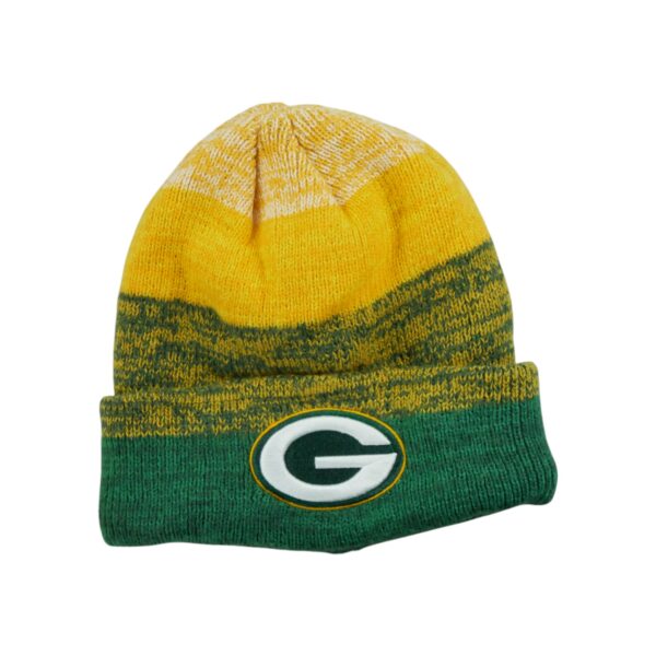 Bonnet homme vert NFL Team Apparel Equipe Green Bay Packers QWE9030