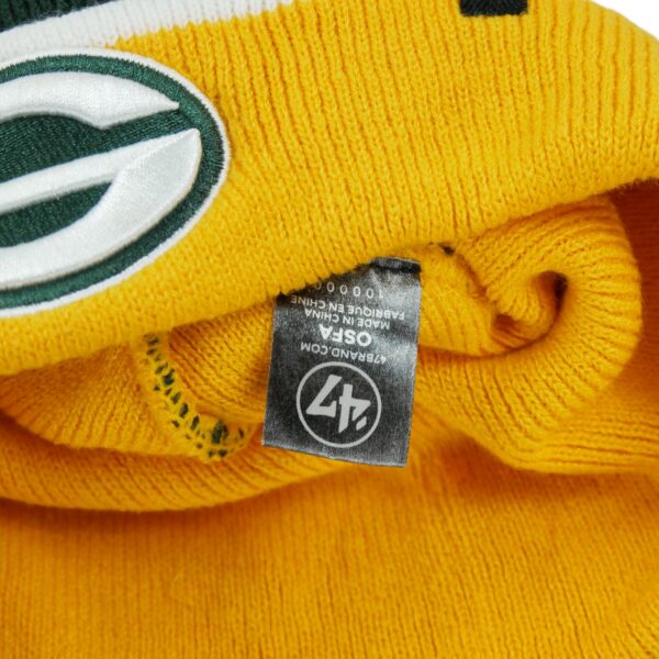 Bonnet homme vert NFL Team Apparel Equipe Green Bay Packers QWE9118