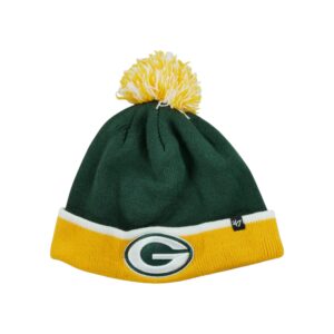 Bonnet homme vert NFL Team Apparel Equipe Green Bay Packers QWE9118