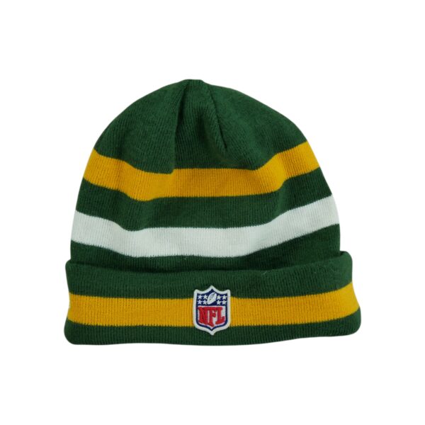 Bonnet homme vert NFL Team Apparel Equipe Green Bay Packers QWE9128