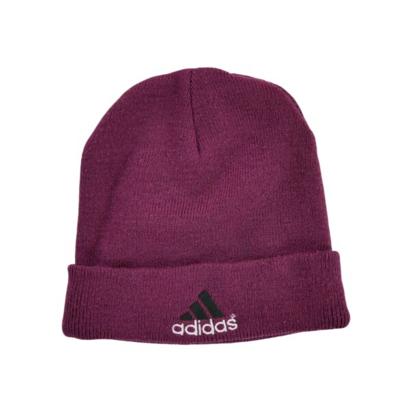 Bonnet homme violet Adidas QWE9078