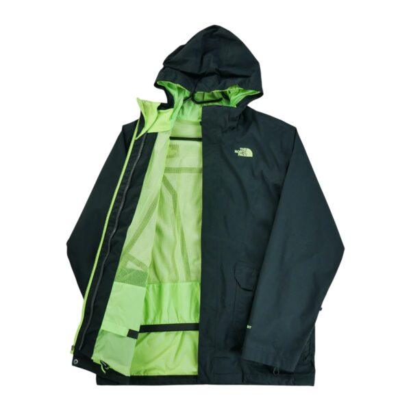 Coupe vent enfant manches longues noir The North Face Col Montant QWE2148