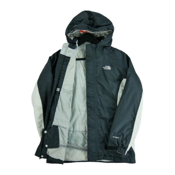 Coupe vent enfant manches longues noir The North Face Col Montant QWE2410