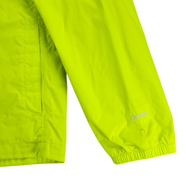 Coupe vent enfant manches longues vert fluo The North Face Col Montant QWE1119