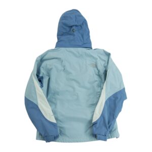 Coupe vent femme manches longues bleu clair The North Face Col Montant QWE2144