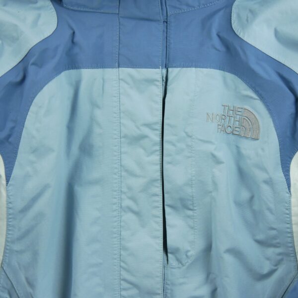 Coupe vent femme manches longues bleu clair The North Face Col Montant QWE2144