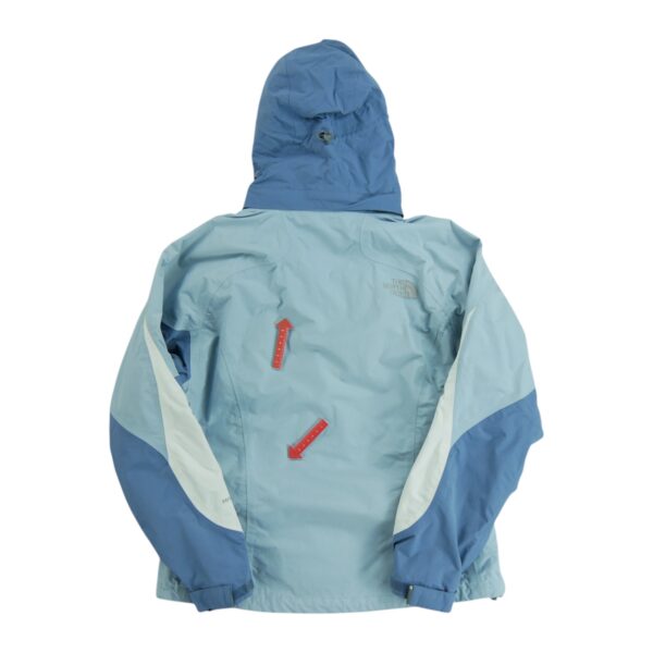 Coupe vent femme manches longues bleu clair The North Face Col Montant QWE2144