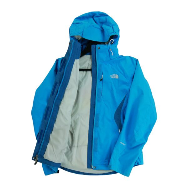 Coupe vent femme manches longues bleu The North Face Col Montant QWE1352