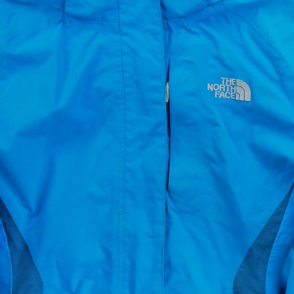 Coupe vent femme manches longues bleu The North Face Col Montant QWE1352